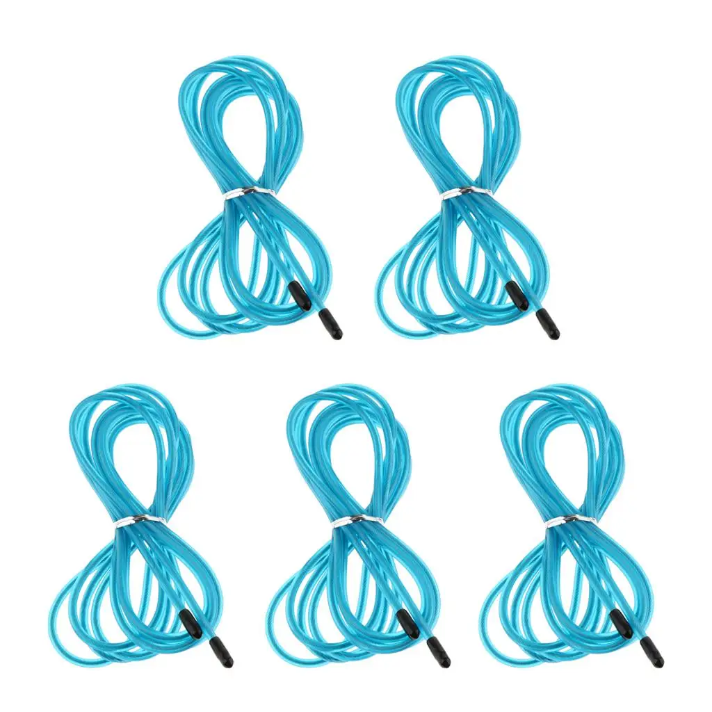 

5 pieces premium jump rope replacement rope replacement cable fitness sport