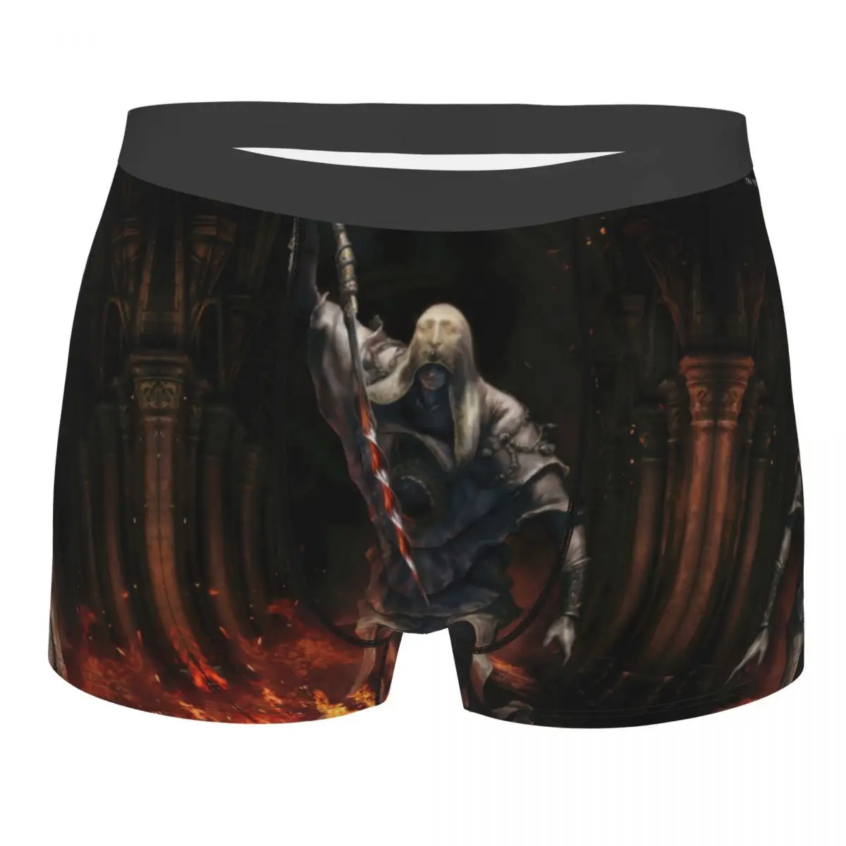 

Модные трусы-боксеры, мужские трусы, Elden Ring, Elden Ring, нижнее белье, Undead Knight Dark Souls Games, трусы для мужчин