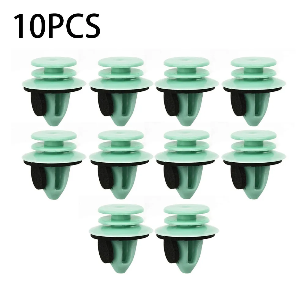 

10pcs Auto Door Trim Panel Clips For Mercedes For Benz 0079889978 Trim Clips Green Interior Door Card Panel Trim Clips Fasteners