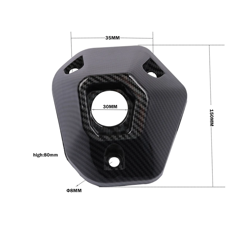 2 шт. ADV150 выхлопная труба глушитель тепловой щит крышка Защитный порт защитный