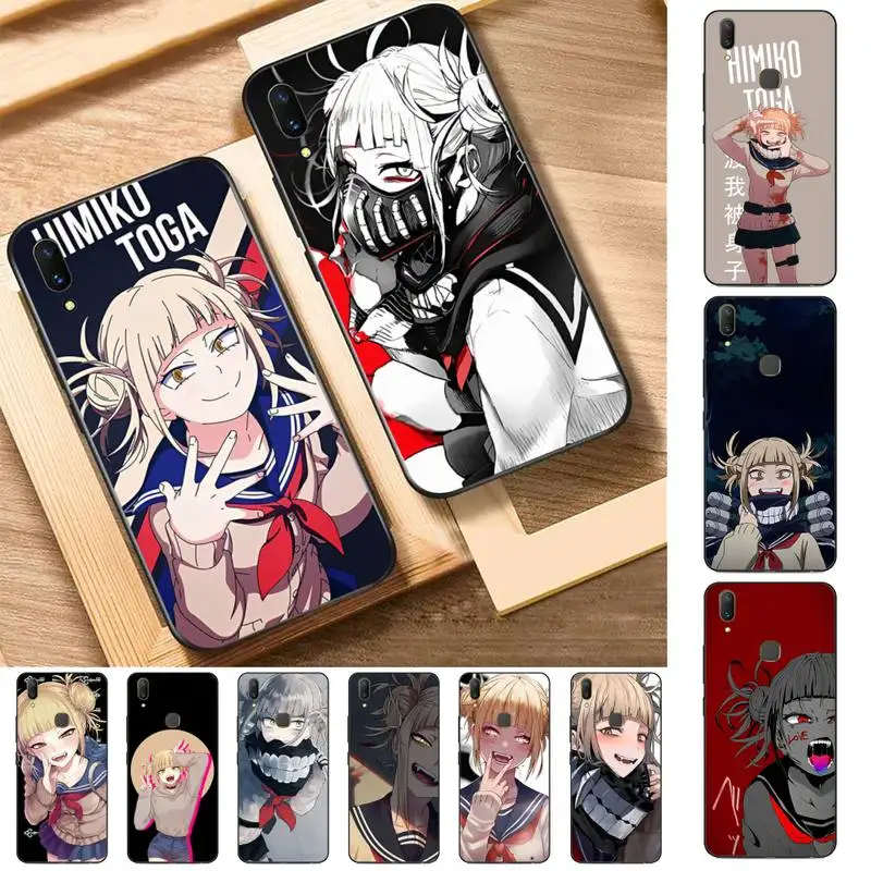 

Anime Himiko Toga Phone Case for Vivo Y91C Y11 17 19 17 67 81 Oppo A9 2020 Realme c3
