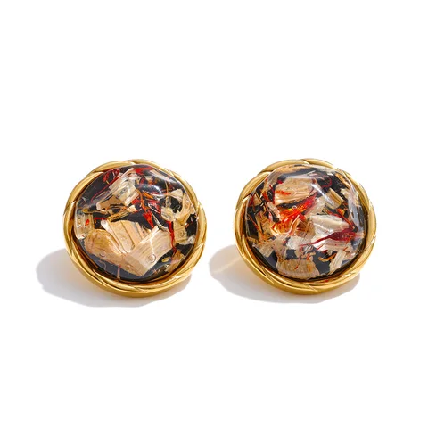 Серьги-гвоздики Yhpup из нержавеющей стали