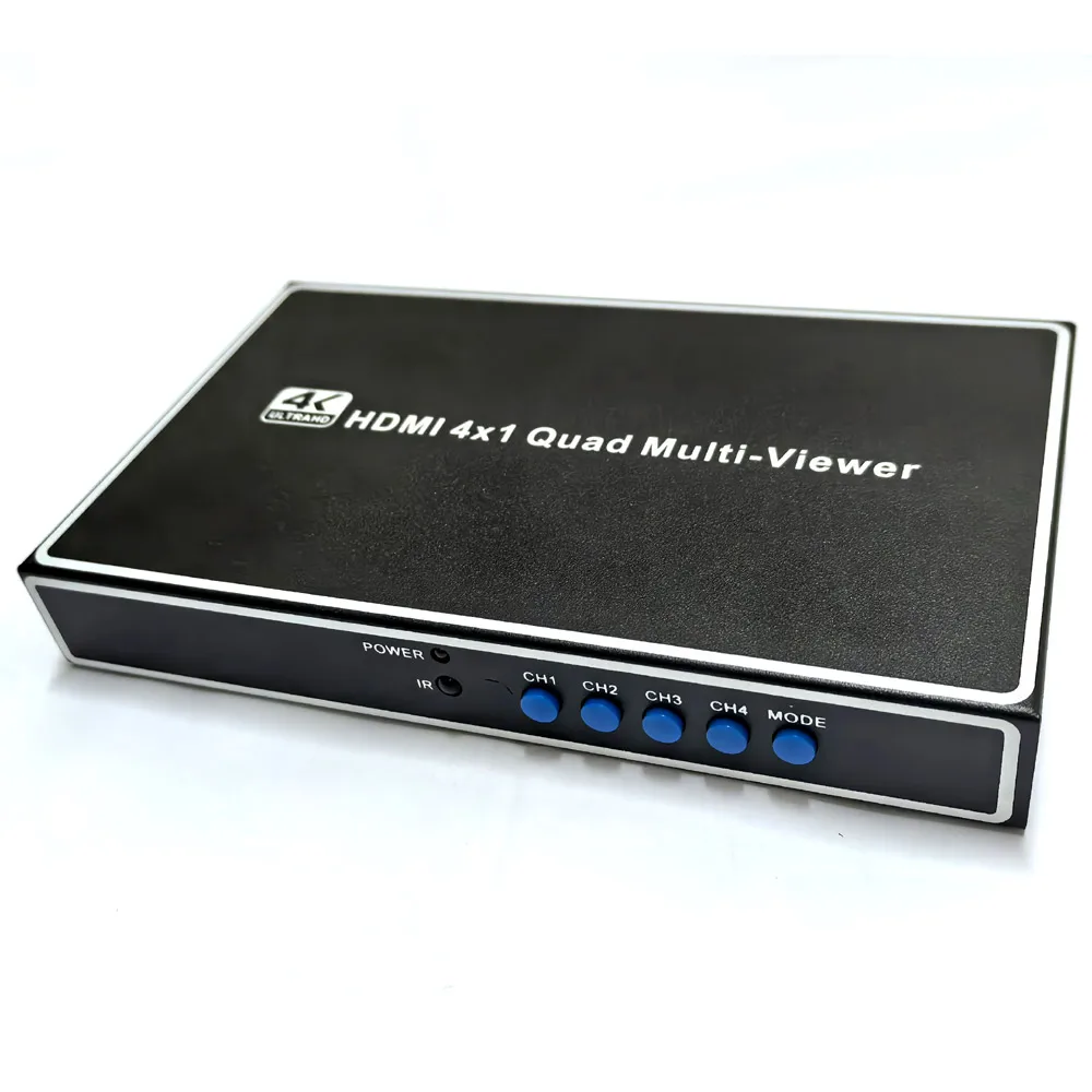 Фото HDMI 4x1 Quad Multi-viewer Switcher PIP с поддержкой плавного переключения, HD-видеоразветвитель, совместимый видеоконвертер №3