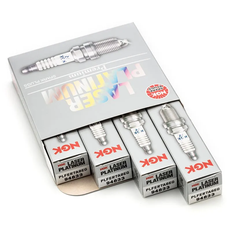 4 шт., Свеча зажигания 06K905601B, PLFER7A8EG 94833, подходит для некоторых моделей AUID A1 A3 A4 A5 VW GOLF 6 7 PASSAT B8 и т. д.