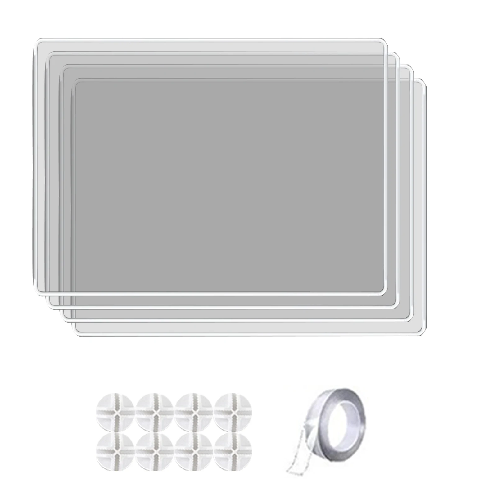 

Sneeze Guard Desk Shield Transparent Office Partition Desk Divider Shields Portable Panel Transparent Partitions Barrier For