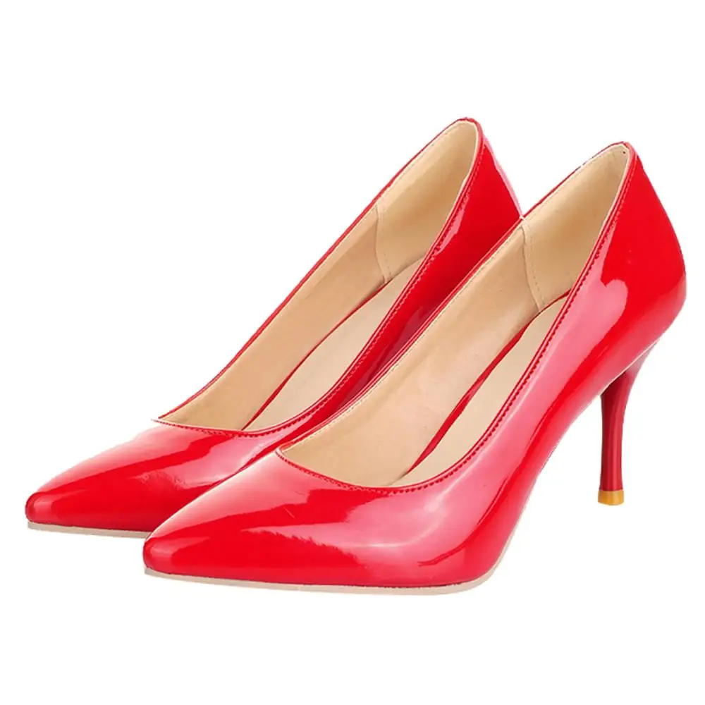 ASIOFU женские туфли-лодочки ручной работы на высоком каблуке популярный стиль