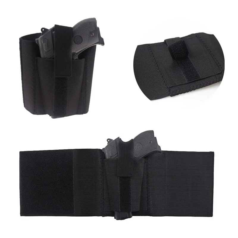 

Tactical Ankle Holster Deep Concealment Leg Holsters with Elastic Secure Strap Right Left Leg Strap For Concealed Carry