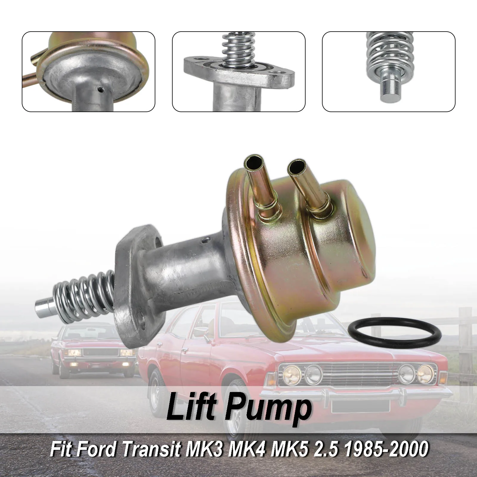 

Topteng Fuel Lift Pump 1035875 Fit For Ford Transit MK3 MK4 MK5 2.5 1985-2000 Diesel