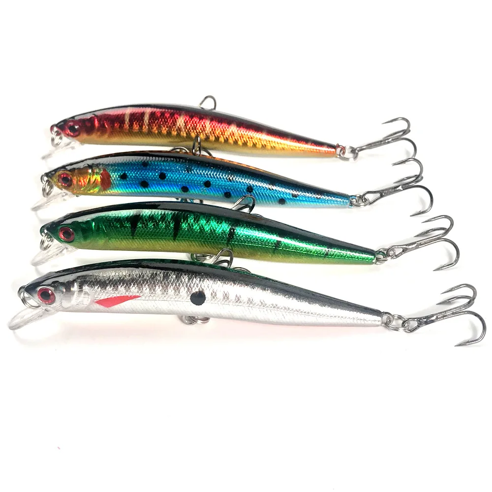 

Minnow Fishing Lure 10CM 8.1G Slow Sinking/Floating VIB Lipless Lures Hard Baits Crankbait Jointed Fishing Wobblers