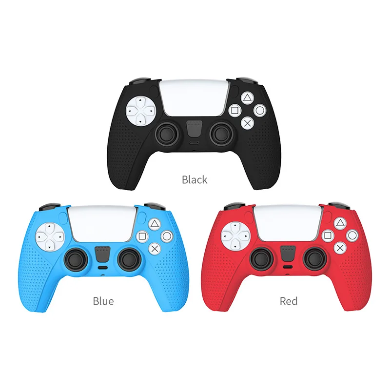 Силиконовый Нескользящий Защитный Чехол Для Игровых Аксессуаров PS5 Устойчивый К