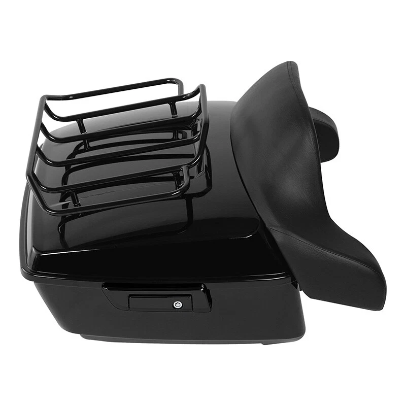 Фото Подушка-подкладка для крепления багажника King Trunk Mount Rack Pad, 13,7 дюйма, подходит для Harley Sport Glide FLSB 2018 года и новее, для багажного ящика. №2