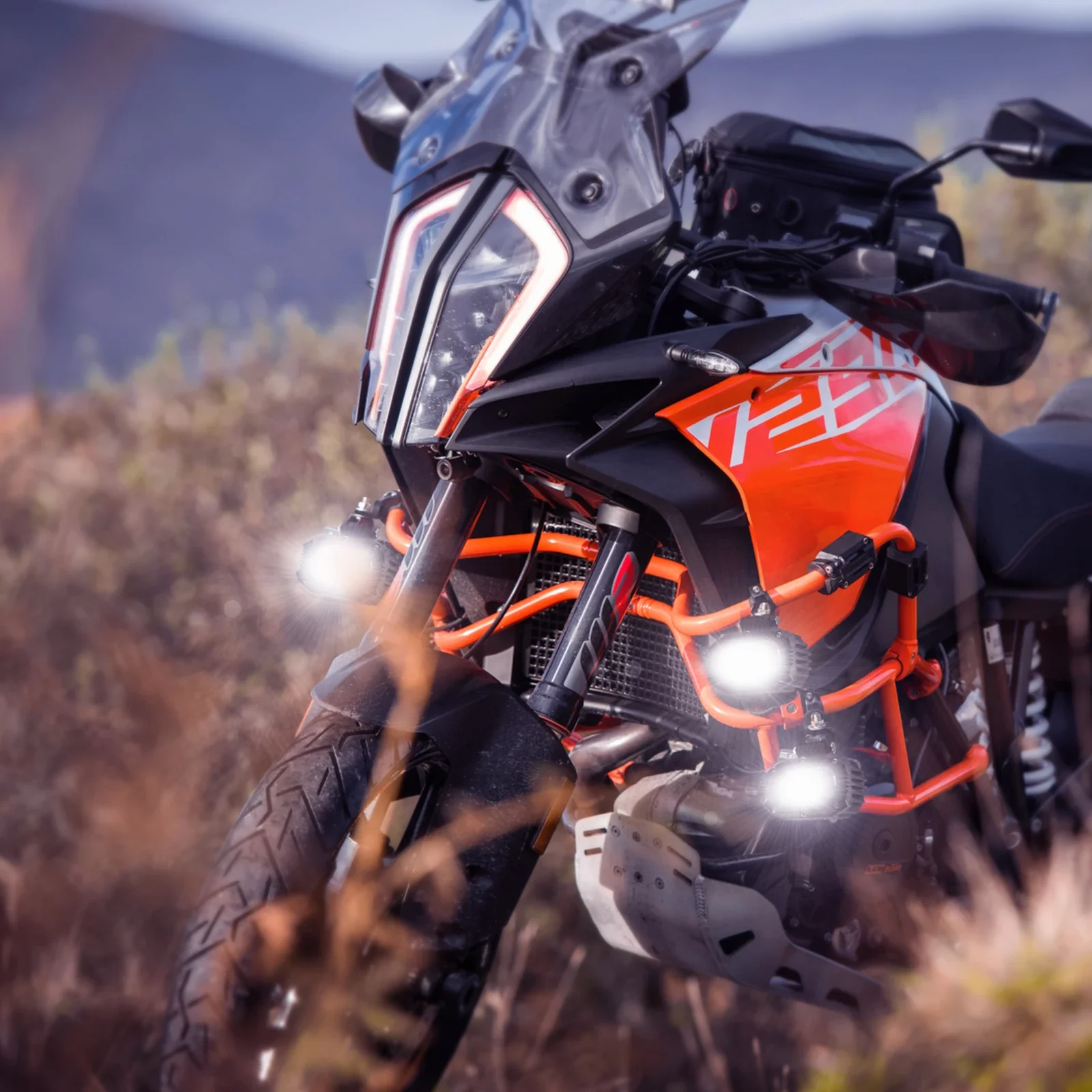 MICTUNING Светодиодные фары дальнего света 4 50 Вт Точечный луч рабочие