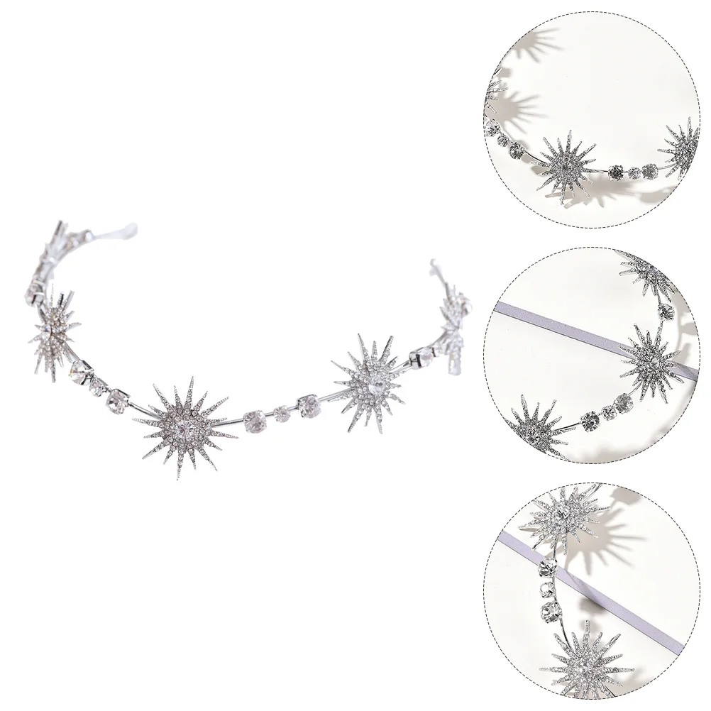 

Bridal Wedding Hair Rhinestonebelt Headband Party Accessories Belts Waist Girls Elegant Claspjewelryheadpieces Hairbands