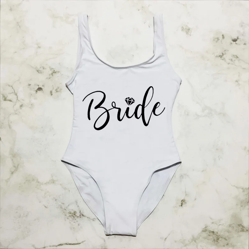 Сексуальный женский купальник для невесты летний цельный купальный костюм