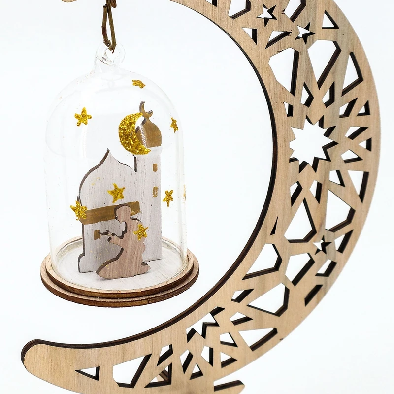 Исламский домашний декор луна дневная лампа украшения для дома домашнее