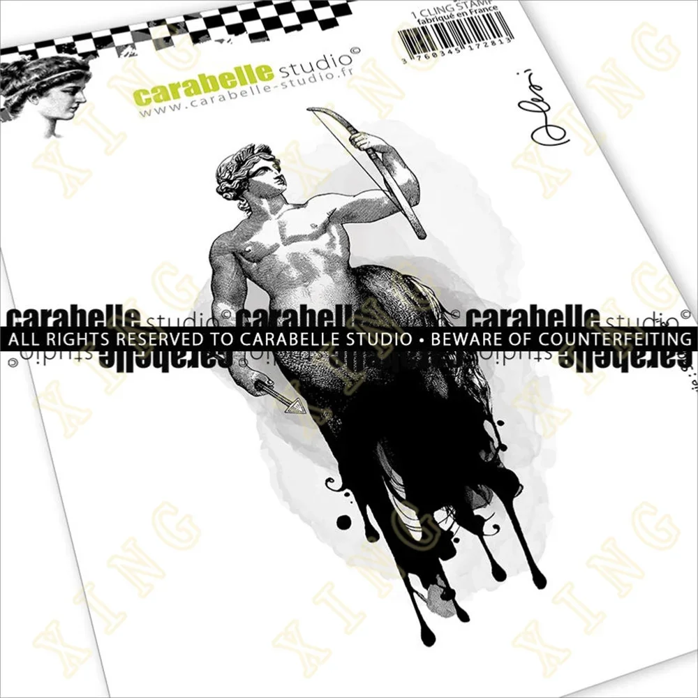 Силиконовые штампы Стрелец декоративный шаблон для тиснения сделай сам