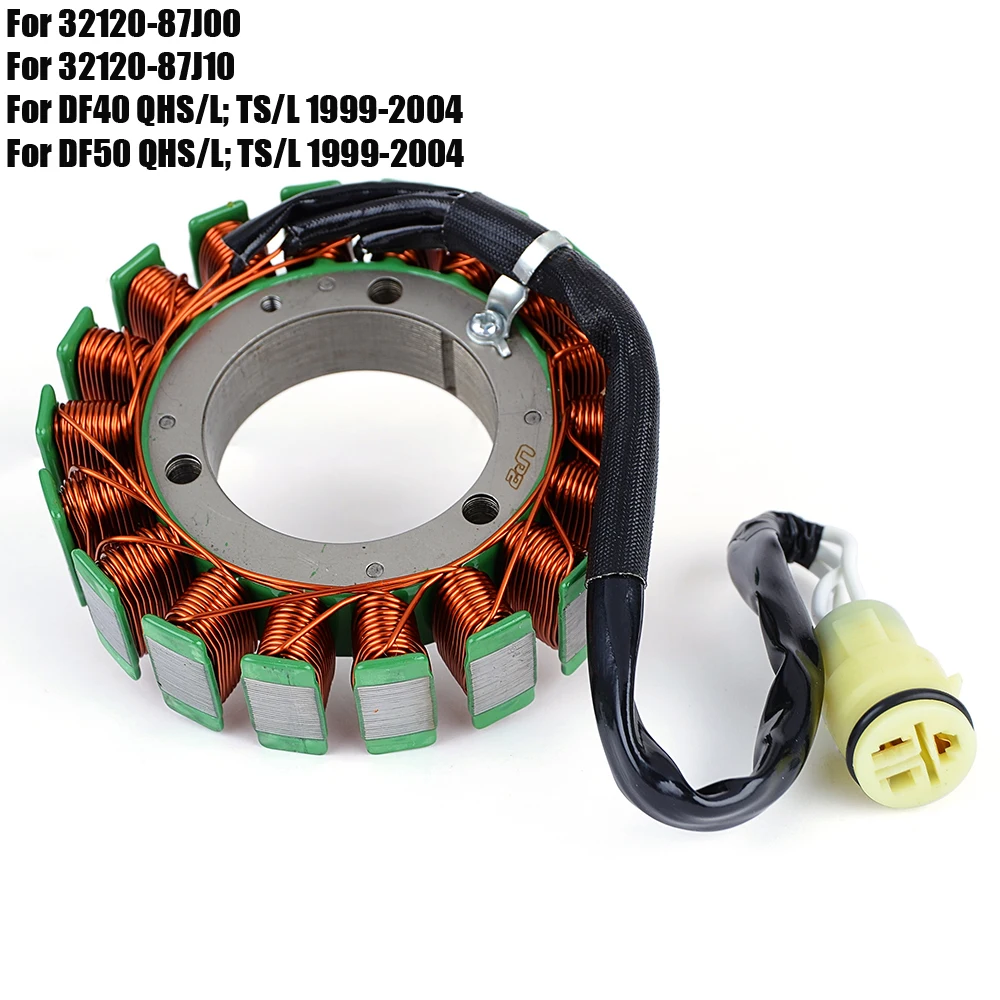 Катушка статора для Suzuki DF40 DF50 QHS/L TS/L 1999 2000 2001 2002 2003 2004 32120-87J00 32120-87J10 катушка