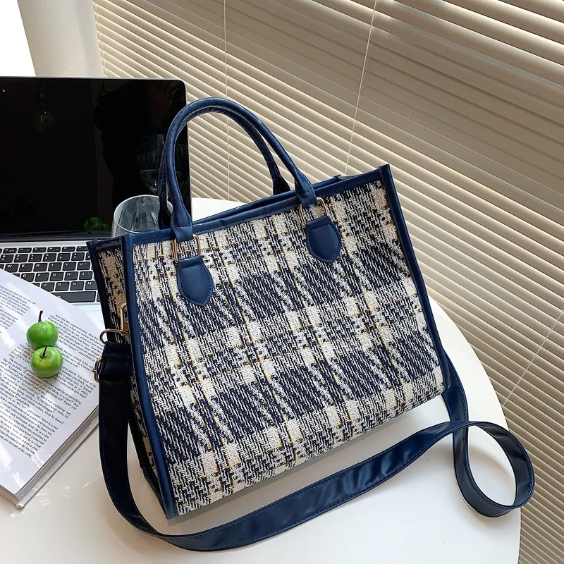 

Canvas Luxury Fashion Shoulder Bag Female Tendecia Casual Tote Bags for Women Designer Handbags Crossbody Women's Bag 2022 Trend
