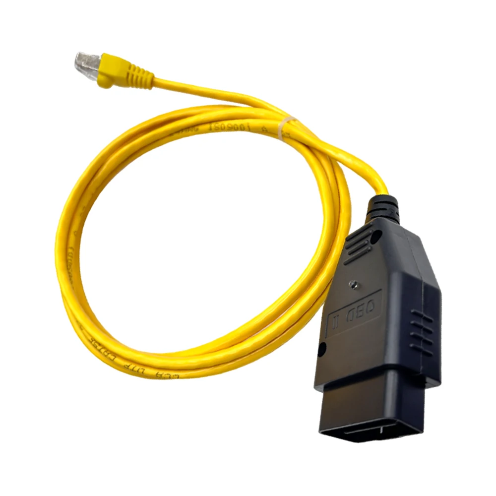 Фото Кабель ENET Date для BMW F-серии, интерфейсный кабель ICOM для кодирования OBD2, инструмент для сканирования данных BMW OBDII. №4