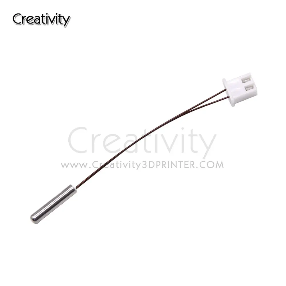 

3D Printer Parts100K 3 * 15mm Thermistor Box Sensor Suitable For CR-6SE Printer, Equipped Extruded Hotend Kit