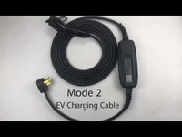 32a type2 iec62196 2 to nema6 50 plug level 2 portable ev charger