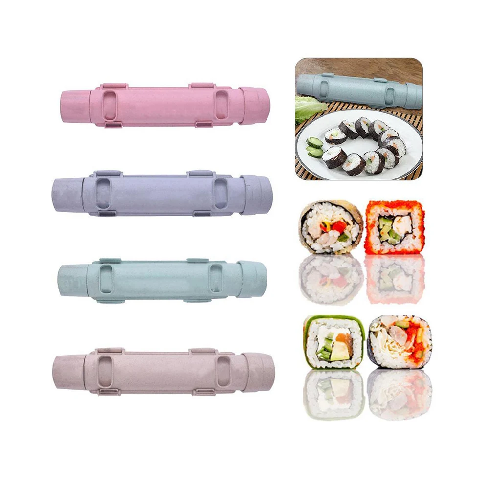 

Quick Onigiri Rice Mold Sushi Mold Bazooka Sushi Making Machine Sushi Maker Roller Bento Accessories Kitchen Rolling Tool