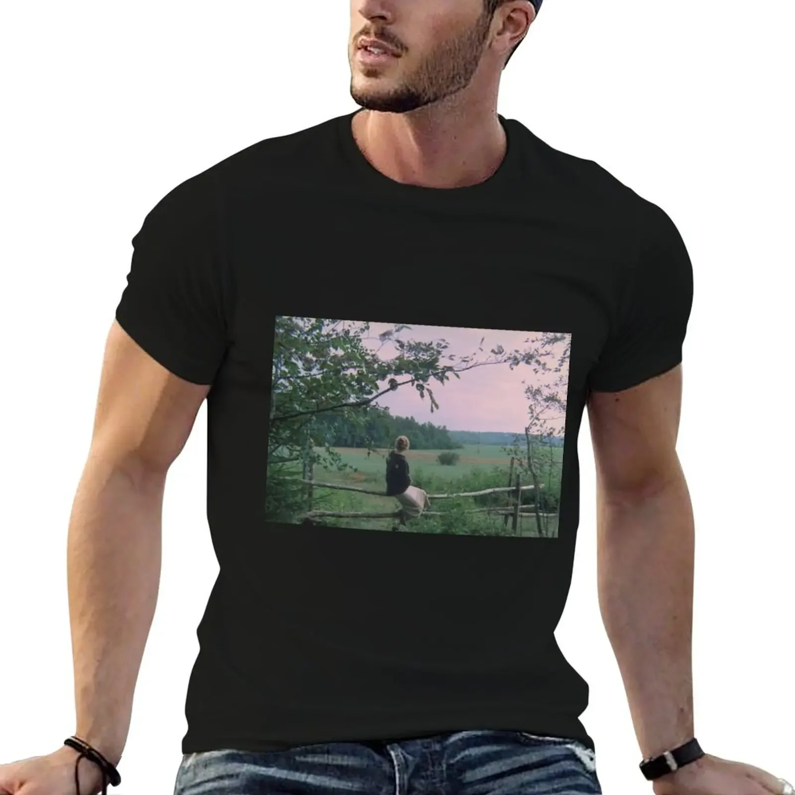 Футболка Тарковский летний топ аниме баскетбольные футболки с рисунком одежда