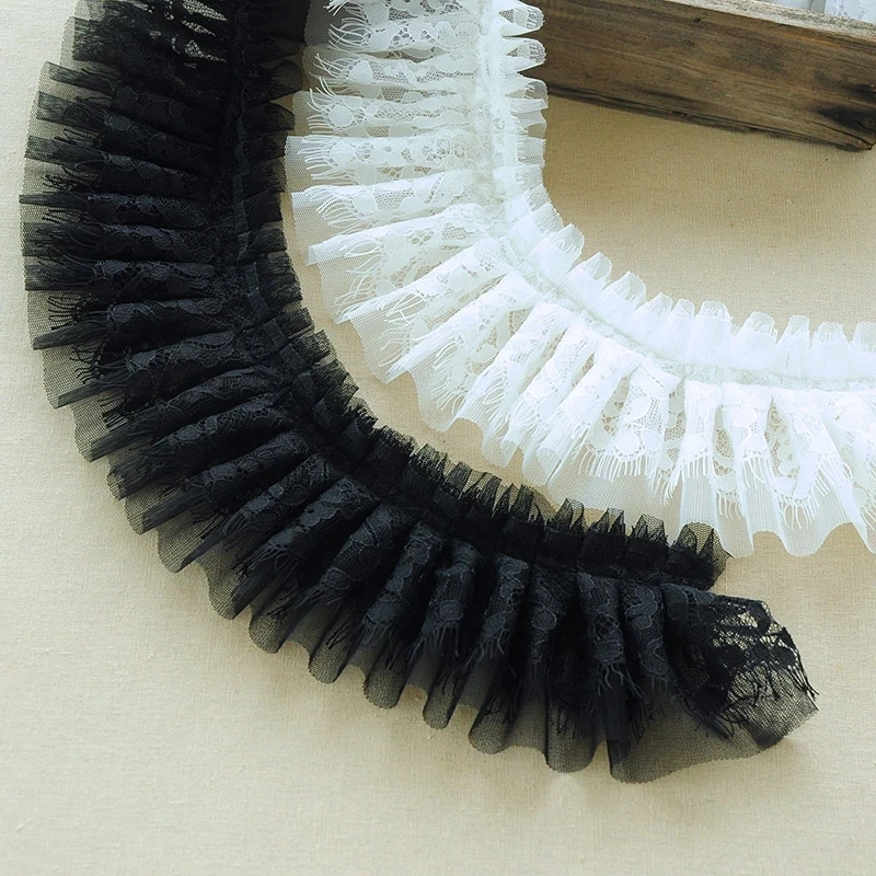 1 м новейшая Высококачественная кружевная ткань розовая зеленая вуаль 6 5 см шитье