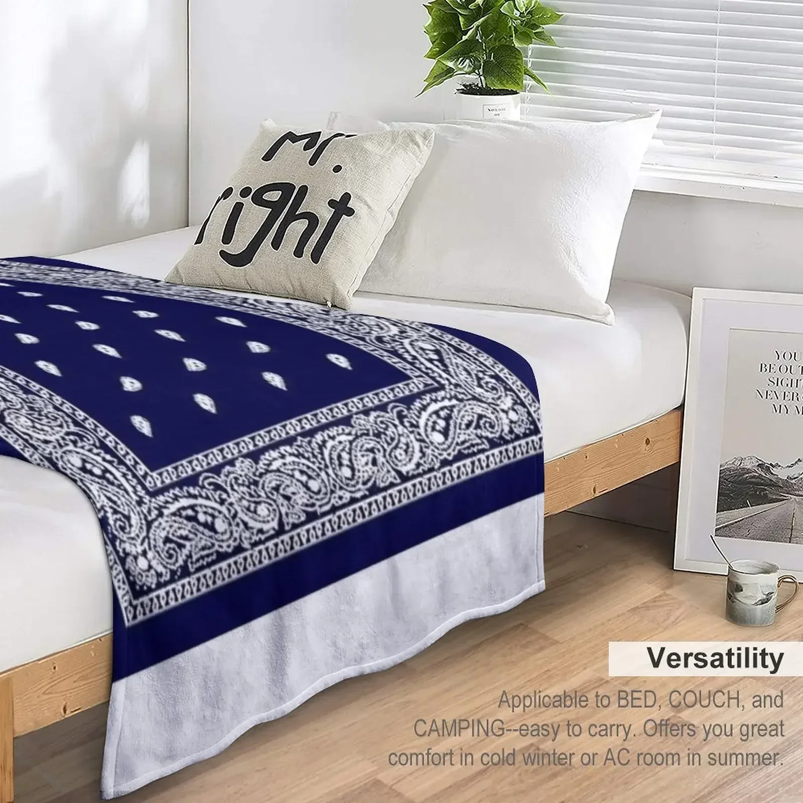 Crips - бандана плед для декоративного дивана детские одеяла