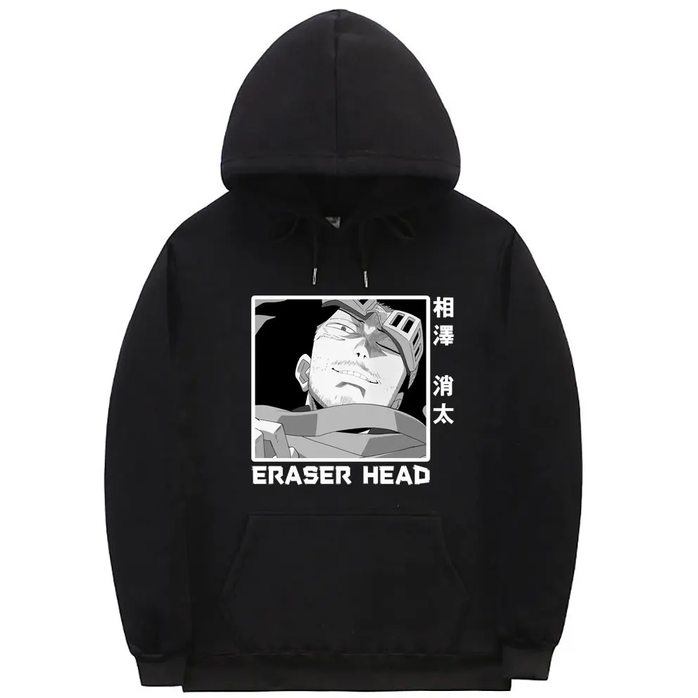 

Japan Anime My Hero Academia Eraser Head Oversized Printed Hoodie Men Women Fashion Harajuku Casual Sweatshirt Man Loose Hoodies