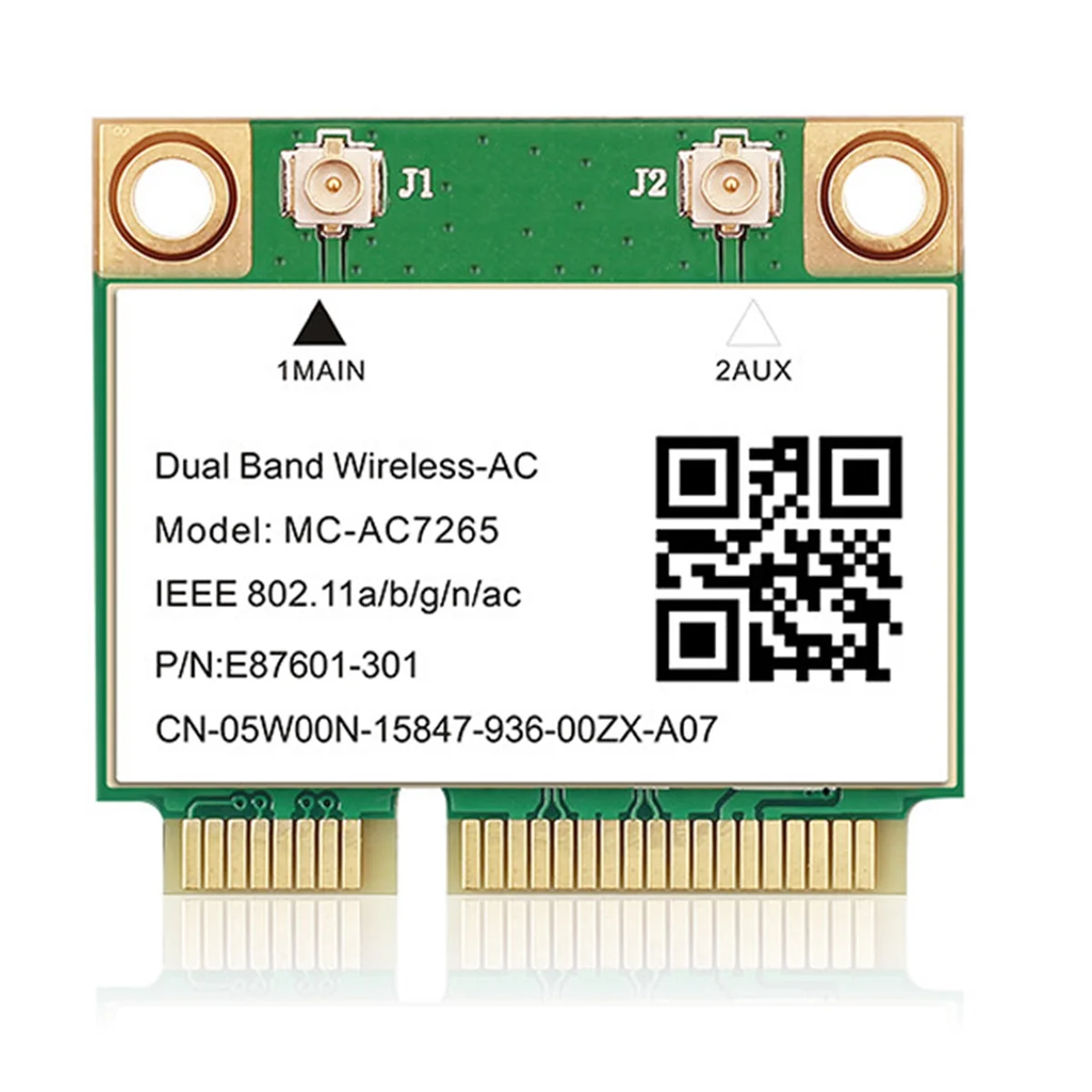 1200 Мбит/с Bluetooth 4 2 Mini PCI-E Wi-Fi карта MC-AC7265 Беспроводная сетевая 7265 802.11ac 4G 5 ГГц для