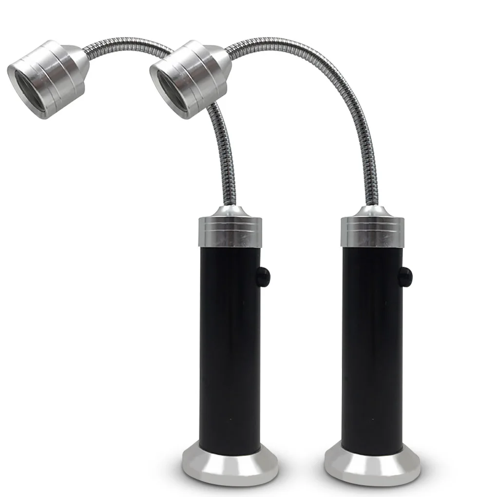 

2 Pieces Small LED Barbeque Lights Waterproof Grilling Lamps Food Chef Cooking Torch Camping Hiking Emergency Lighting Supplies