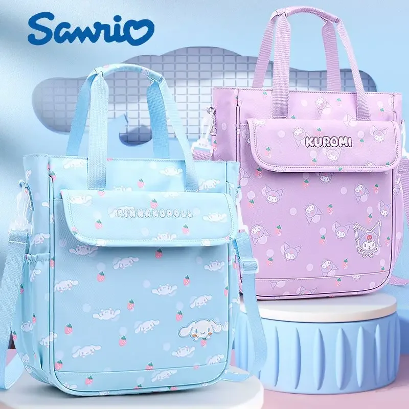

Sanrio Mochila Infantil Hello Kitty Student Handbag Hand Bag Girls Tuition Bag Large Capacity Children's Bags School Backpack