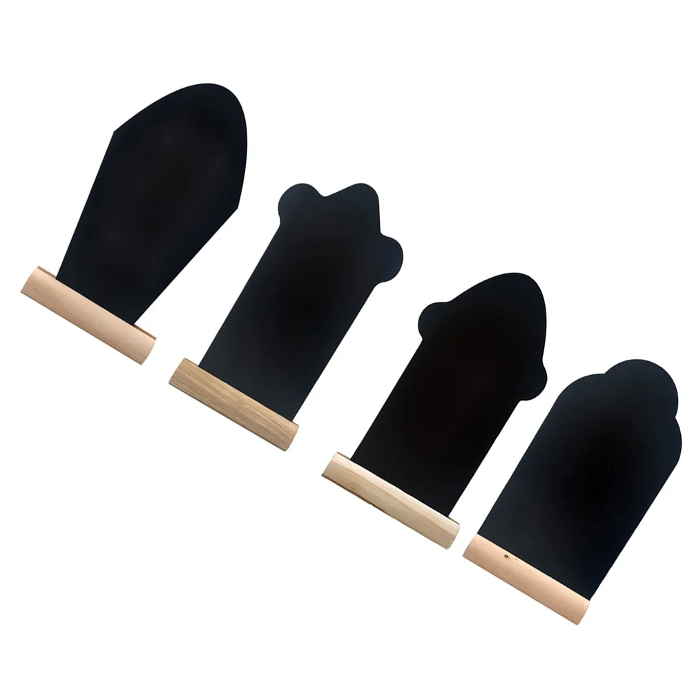 3 шт. деревянные надгробия украшения знаки доски для заметок декор досок