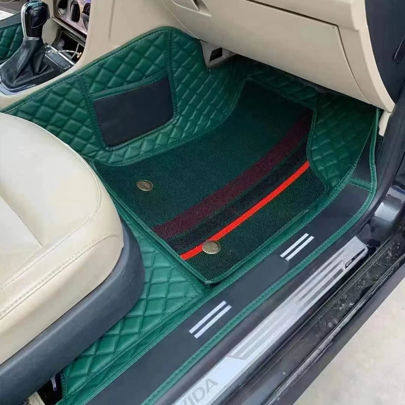 

Car Special floor mats For Honda Accord Civic CRV XRV CRZ URV HRV, PU leather cushion Auto Interior accessories For 95% Vehicles