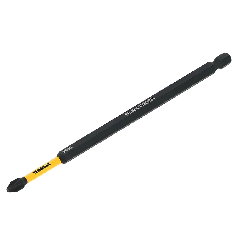 Фото DEWALT PH2 DT7800T ударные сверла FLEX TORQ 152 мм высокая твердость износостойкость деревообрабатывающая металлическая головка винта №3