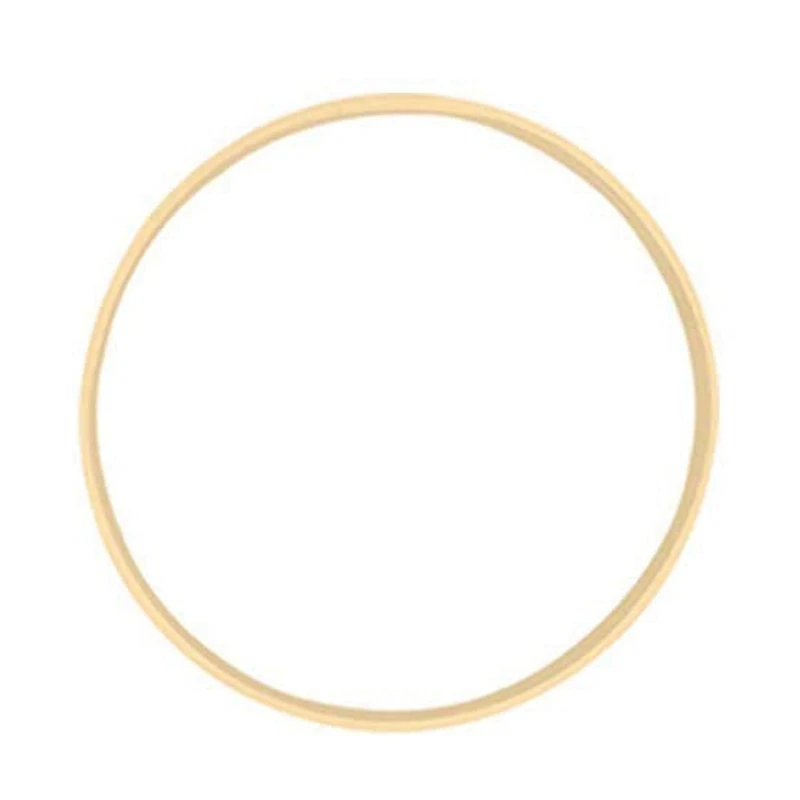 2PCS Dream Bamboo Rings Wooden Circle Round Catcher DIY Hoop For Flower Wreath House Garden Plant Decor 13Cm & 10Cm |