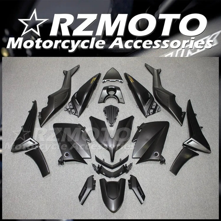 

Новый комплект обтекателей ABS для Yamaha TMAX530 15 16 Tmax 530 T-max530 T MAX530 2015 2016 матовый черный
