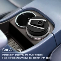 car led ashtray storage cup container cigar ash tray for jaguar f type f pace e pace i pace xf xe xj x type car accessories