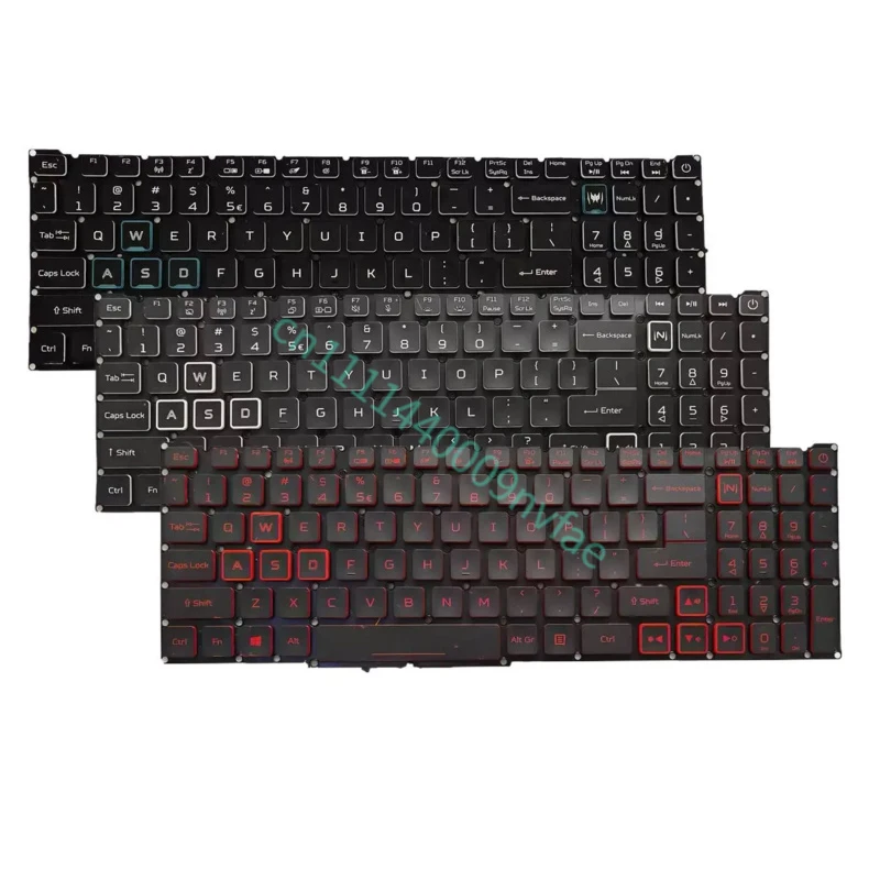 Фото НОВАЯ КЛАВИАТУРА ДЛЯ НОУТБУКОВ ACER Nitro 5 AN515-56 AN515-57 AN515-58 AN517-54 AN517-41 (США) 0.3 №1