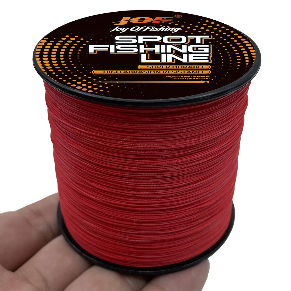 

JOF Colorfast 8 Strands 500M 300M PE Braided Fishing Line 18-78LB Fly Cord Multifilament Durable Wire Smooth Carp Fishing Tackle