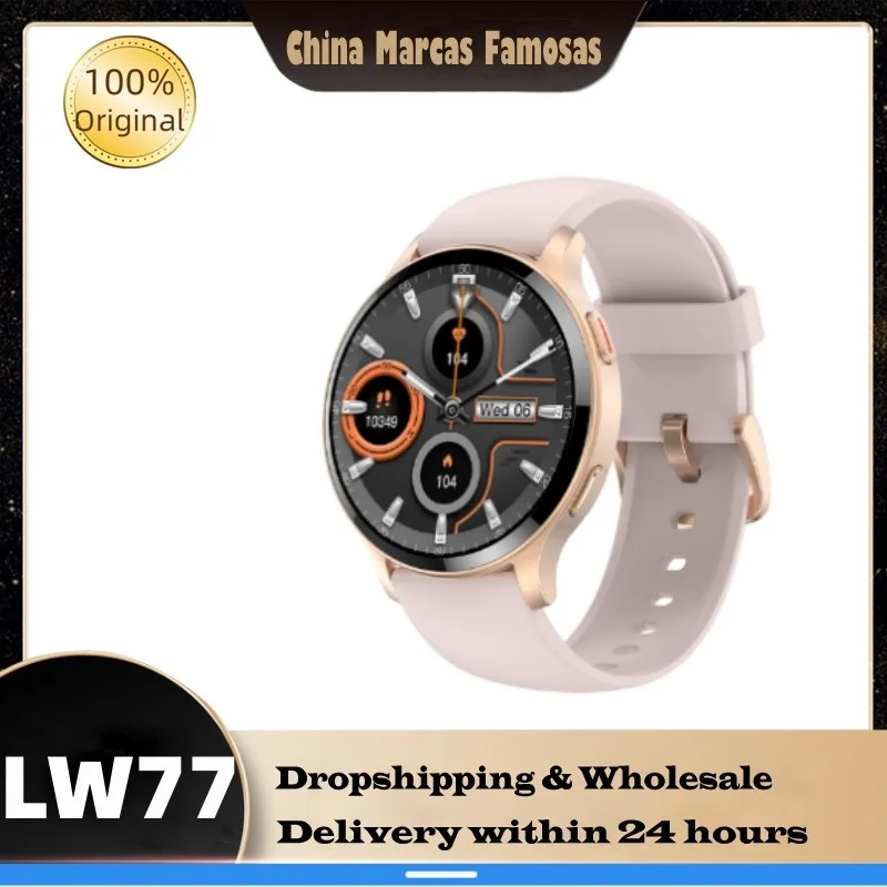 

Смарт-часы LW77 мужские, 1,45 дюйма, Bluetooth, пульсометр