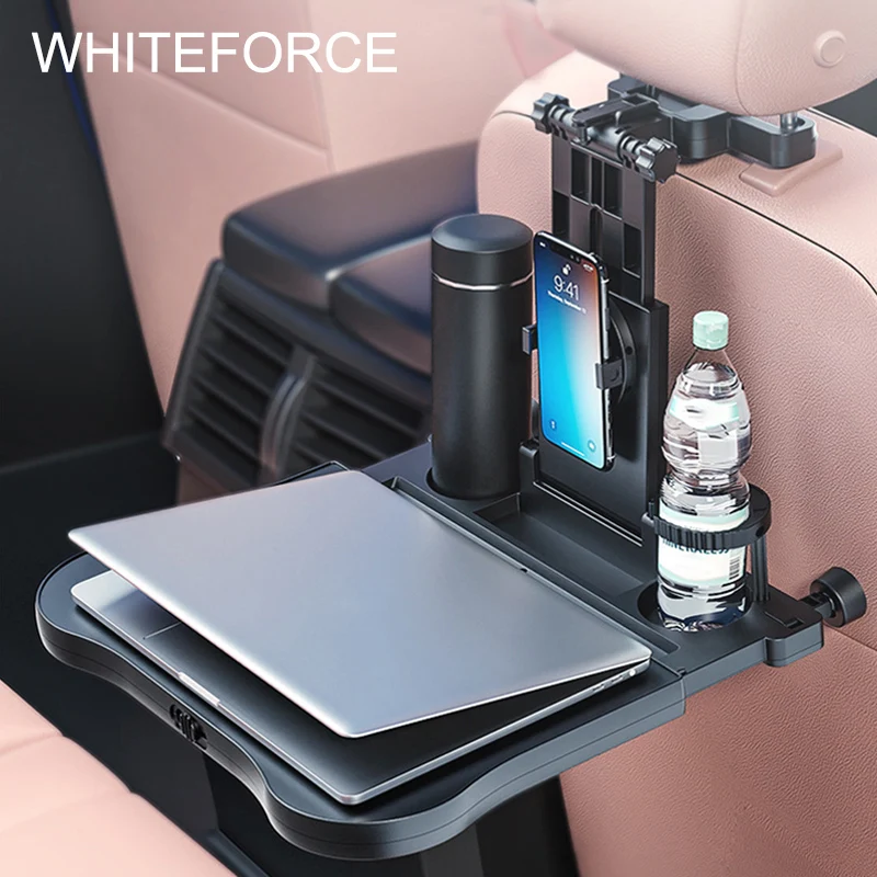 

Car Seat Back Foldable Tray for Food,Drink,Laptop Hanging Table Auto Seatback Desk with Cup&Phone Holder Car Interior Accessorie