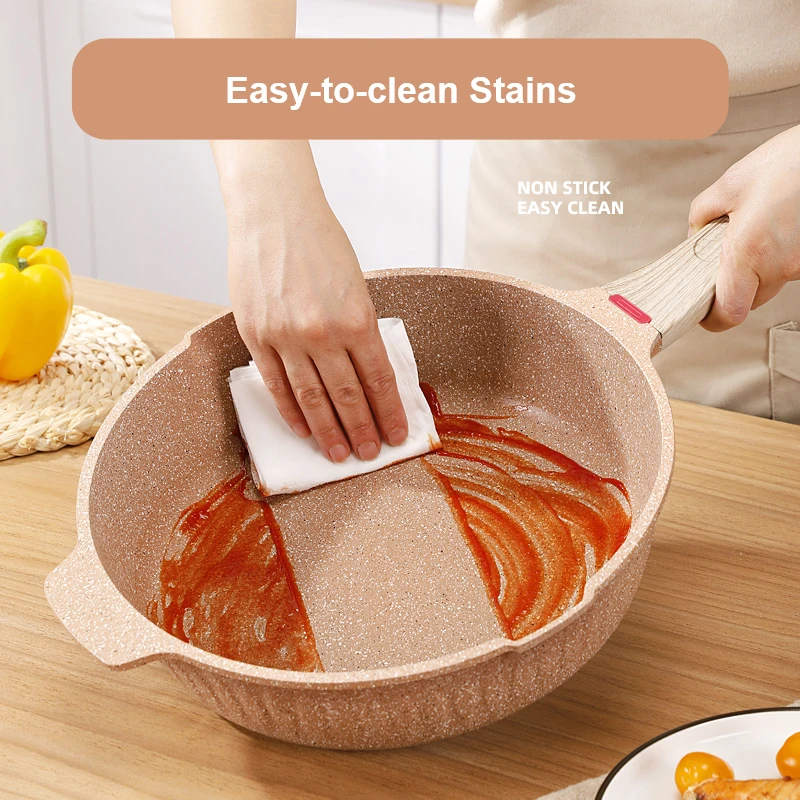 Сковорода с антипригарным покрытием многофункциональная безопасная для