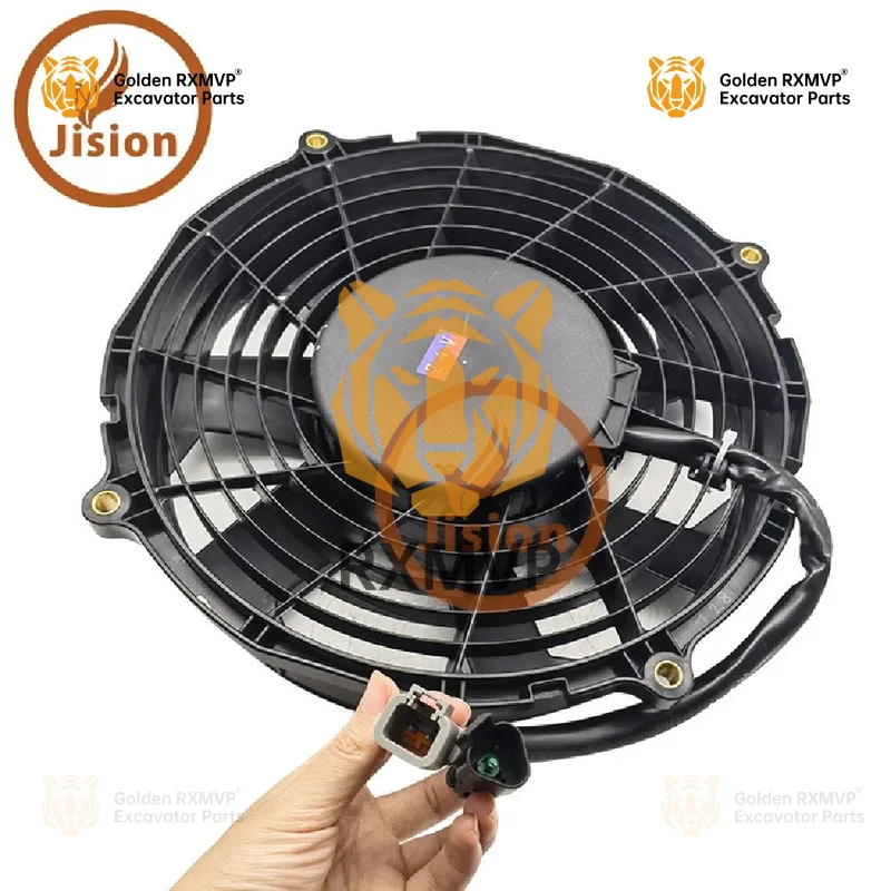 Для XMVP 510-8095 5108095 Двигатель охлаждающего вентилятора подходит для экскаватора