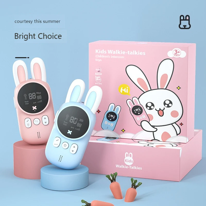 

New children's intercom handheld wireless talk 3km parent-child educational interactive toys students' birthday gifts