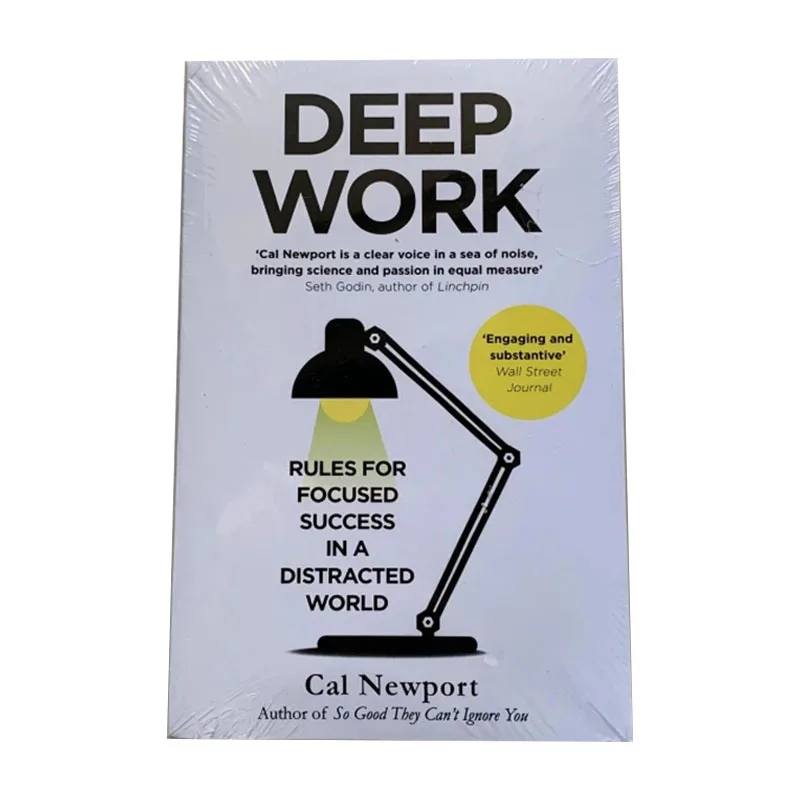 

Deep Work By Cal Newport Rules For Focused Success in a Distracted World Novel Paperback In English