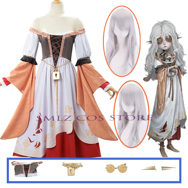 Игра Identity V Маленькая девочка Воспоминания Косплей Указатель Памяти Костюм