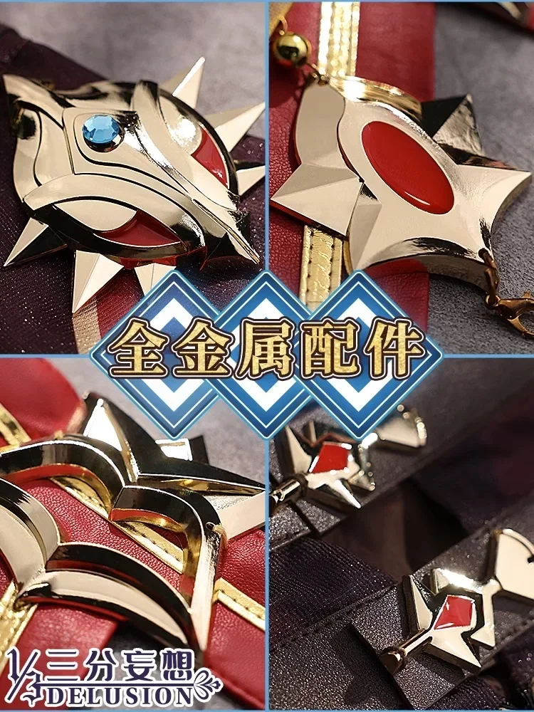 Фото Genshin Impact Rosaria, игровой костюм для косплея, платье, униформа, аниме, специально для костюмов на Хэллоуин, женский наряд по индивидуальному заказу №2