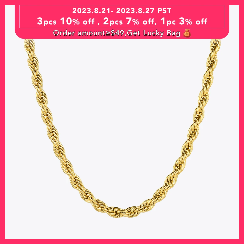 Женское колье-чокер из нержавеющей стали, золотистого цвета